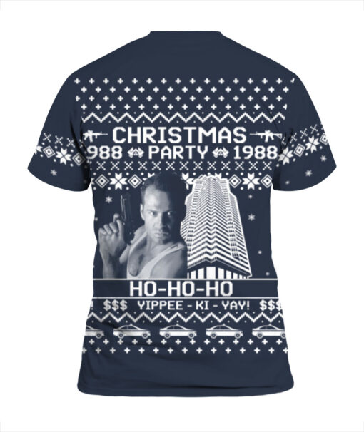 Die Hard Christmas party 1988 ugly sweater $29.95 52f6f756f96d25c499c1f6c63d5b087a APTS Colorful back