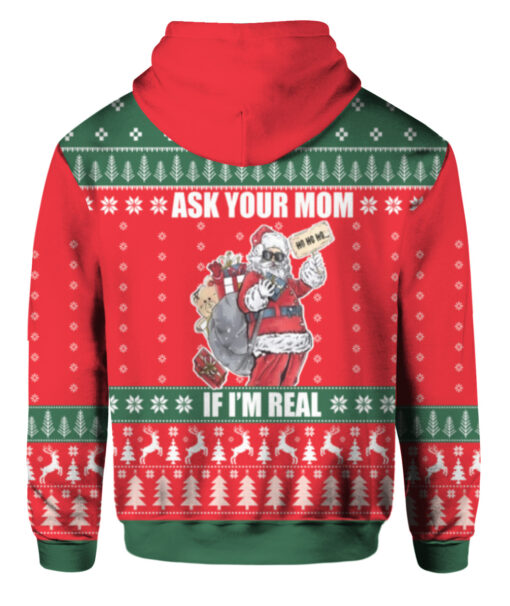 Ask your mom Im real santa ugly sweater $38.95 7a2e4q95k4mlabj21k5n3varhg APZH colorful back