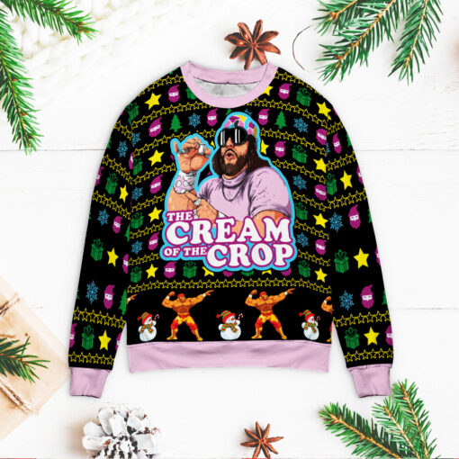 The Cream of the Crop Macho Man Christmas sweater $39.95 The Cream of the Crop Macho Man Christmas sweaterM