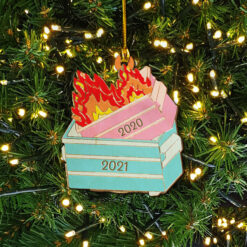 Dumpster Fire 2021 Ornament