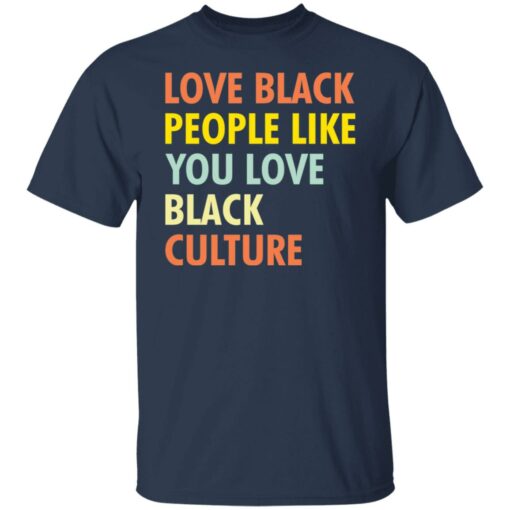 Love black people like you love black culture shirt $19.95 redirect11012021221103 6