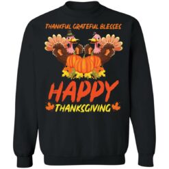 Thankful grateful blessed happy thanksgiving turkey shirt $19.95 redirect11052021051131 4