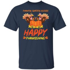 Thankful grateful blessed happy thanksgiving turkey shirt $19.95 redirect11052021051131 7