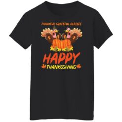 Thankful grateful blessed happy thanksgiving turkey shirt $19.95 redirect11052021051131 8