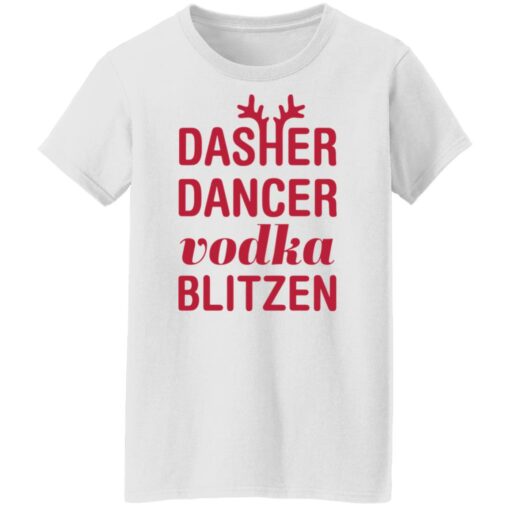 Dasher dancer vodka blitzen shirt $19.95 redirect11162021031145 8
