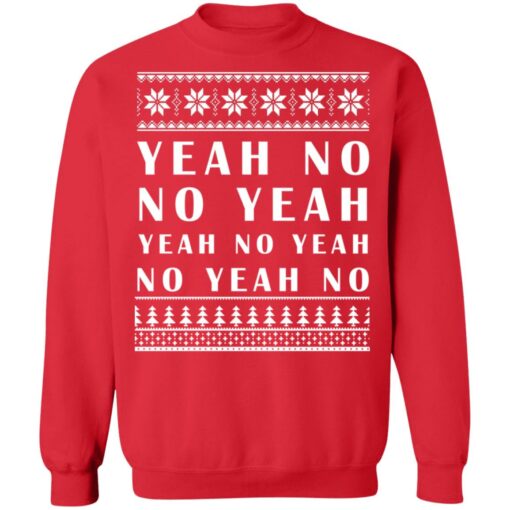 Yeah no no yeah Christmas sweater $19.95 redirect11172021221145 7