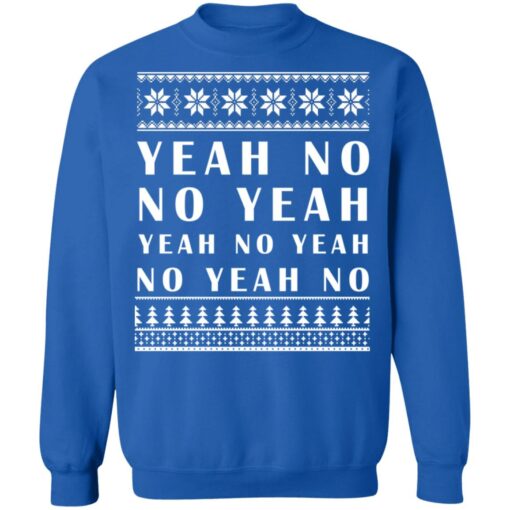 Yeah no no yeah Christmas sweater $19.95 redirect11172021221145 9