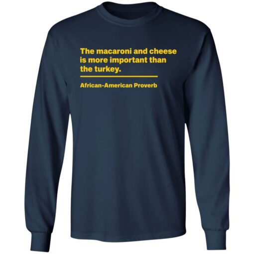 The macaroni and cheese is more important than the turkey shirt $19.95 redirect11182021031112 1