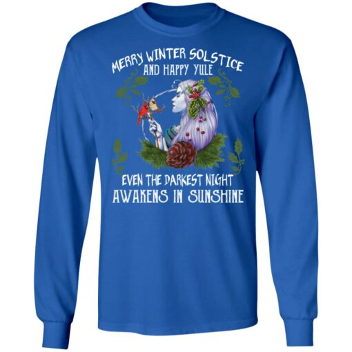 Merry winter solstice and happy yule even the darkest Christmas sweatshirt $19.95 redirect11182021081142 1