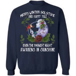 Merry winter solstice and happy yule even the darkest Christmas sweatshirt $19.95 redirect11182021081142 7