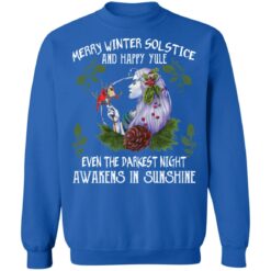 Merry winter solstice and happy yule even the darkest Christmas sweatshirt $19.95 redirect11182021081142 9