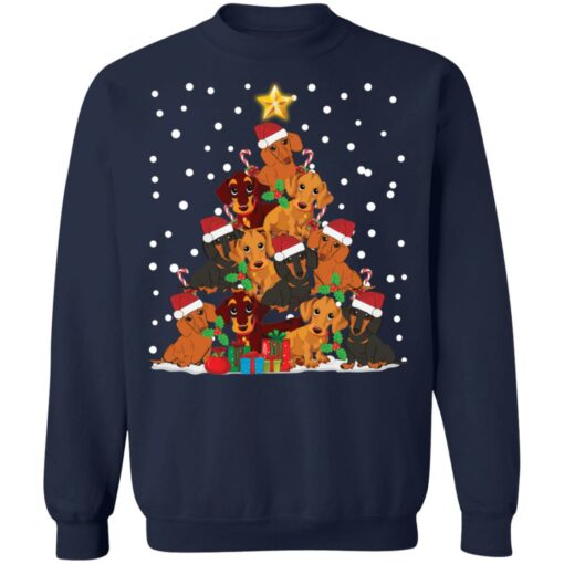 Dachshund Christmas tree sweater $19.95 redirect11182021081158 4