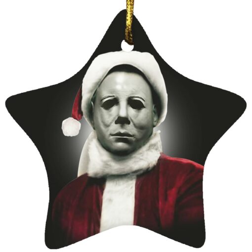 Santa Michael Myers Christmas Ornament $12.75 redirect11192021051142 1