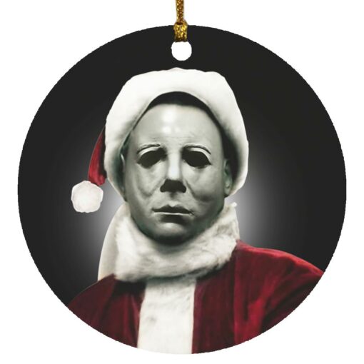 Santa Michael Myers Christmas Ornament $12.75 redirect11192021051142