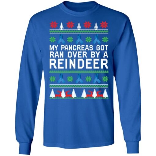 My pancreas got run over by a reindeer Christmas sweater $19.95 redirect11192021071123 1