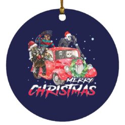 Scary Horror Characters car merry Christmas ornament $12.75 redirect11192021211140 5