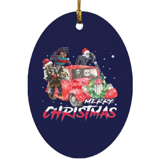 Scary Horror Characters car merry Christmas ornament $12.75 redirect11192021211140 7