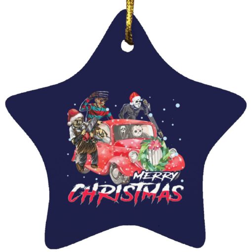 Scary Horror Characters car merry Christmas ornament $12.75 redirect11192021211140 9