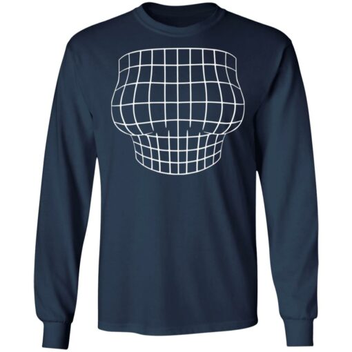 Magnified chest optical Illusion grid big boobs shirt $19.95 redirect11192021211155 4