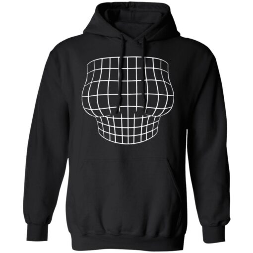Magnified chest optical Illusion grid big boobs shirt $19.95 redirect11192021211155 5