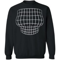 Magnified chest optical Illusion grid big boobs shirt $19.95 redirect11192021211155 7