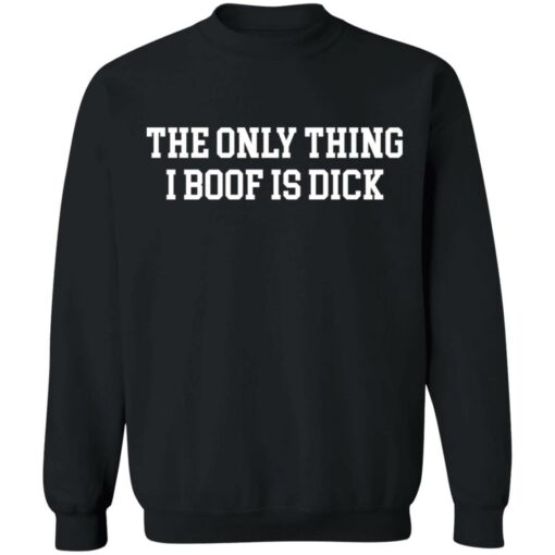The only thing i boof is dick shirt $19.95 redirect11222021231149