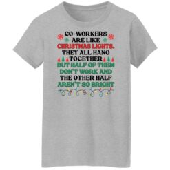 Coworkers are like christmas lights they all hang Christmas sweater $19.95 redirect11232021041144 11