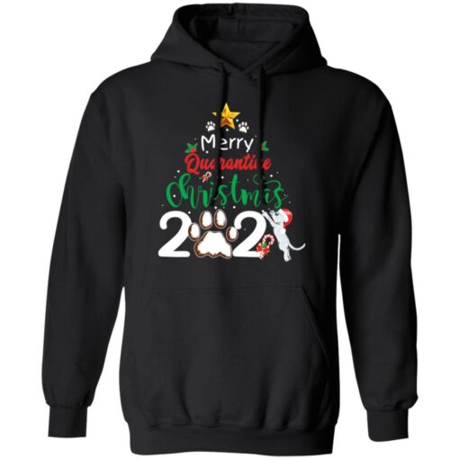 Merry Quarantine cat Family Christmas 2021 shirt $19.95 redirect11232021211154 2