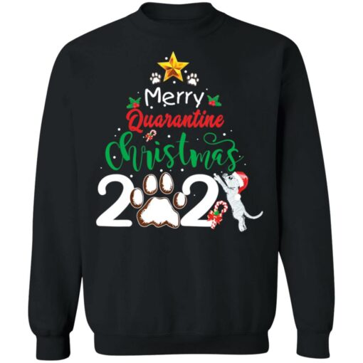 Merry Quarantine cat Family Christmas 2021 shirt $19.95 redirect11232021211154 4