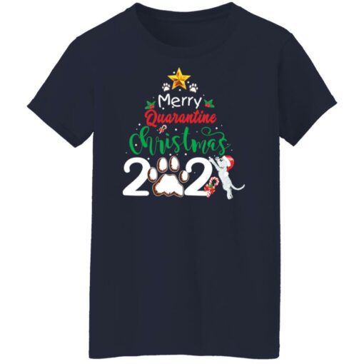 Merry Quarantine cat Family Christmas 2021 shirt $19.95 redirect11232021211154 9
