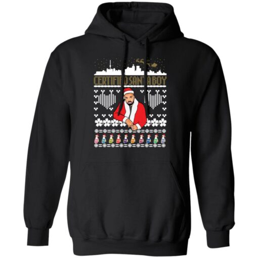 Drake certified Santa boy Christmas sweater $19.95 redirect11262021231114 3