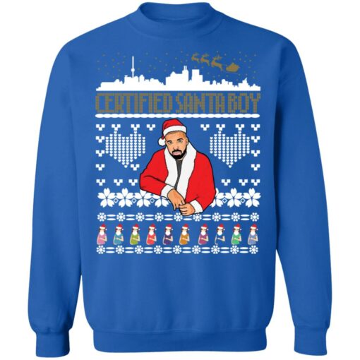 Drake certified Santa boy Christmas sweater $19.95 redirect11262021231114 9