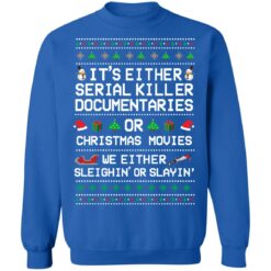 It's either serial killer documentaries or Christmas movies Christmas sweater $19.95 redirect11262021231148 3