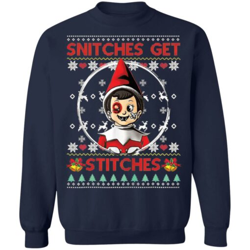Snitches get stitches Ugly Christmas sweater $19.95 redirect11292021021139 7