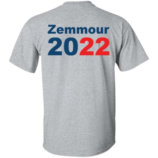 Zemmour 2022 shirt $19.95 redirect12012021021240 7