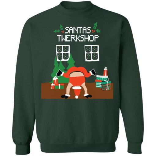 Santas Twerkshop Ugly Christmas Sweater $19.95 redirect12012021061231 8