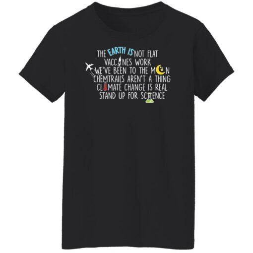 The earth isn’t flat vaccines work we've been to the moon shirt $19.95 redirect12012021071215 4