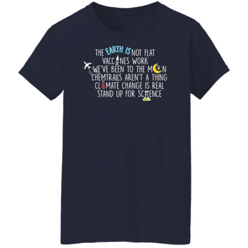 The earth isn’t flat vaccines work we've been to the moon shirt $19.95 redirect12012021071215 5