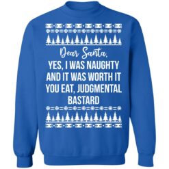 Dear Santa yes i was naughty and it was worth it Christmas sweater $19.95 redirect12012021071230 9
