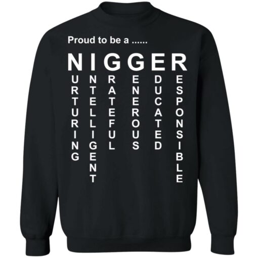 Proud to be a nigger shirt $19.95 redirect12022021231228 4