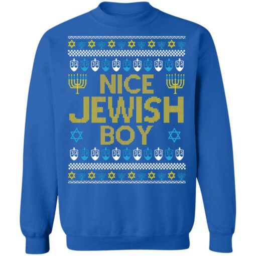Nice Jewish boy Christmas sweater $19.95 redirect12032021001212 9