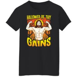 Strong muscle Jesus Hallowed be thy gains shirt $19.95 redirect12032021011232 8