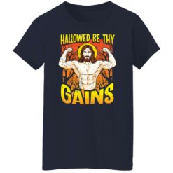 Strong muscle Jesus Hallowed be thy gains shirt $19.95 redirect12032021011233