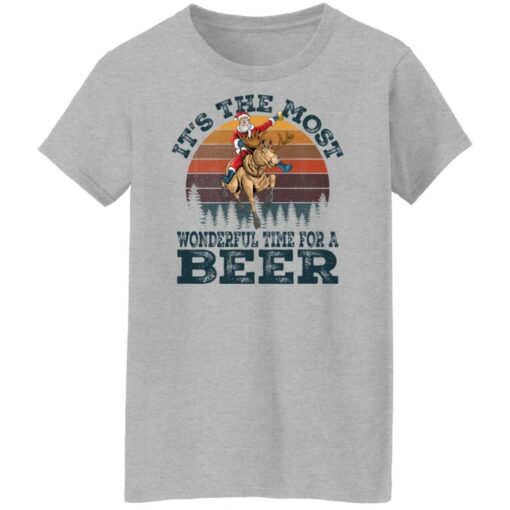 Santa Claus it's the most wonderful time for a beer shirt $19.95 redirect12052021221234 9