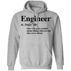 Engineer one who gets excited about things that no one else cares about shirt $19.95 redirect12062021041214 2