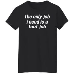 The only job i need is a foot job shirt $19.95 redirect12062021051242 6