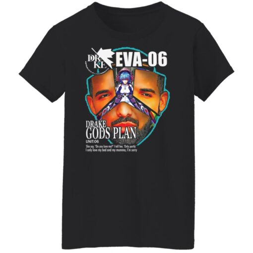 Gods plan Eva-06 Drake Evangelion shirt $19.95 redirect12072021211228