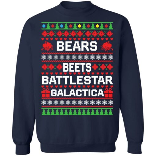 Bears beets battlestar galactica Christmas sweater $19.95 redirect12072021221226 7