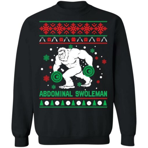 Abdominal swoleman Christmas sweater $19.95 redirect12082021231230 6