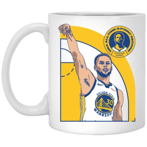 Curry All Time 3PT Record Mug $15.95 redirect12152021221251